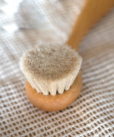 100% FSC Certified® Natural Baby Hair Brush - Extra Soft Goat Hair