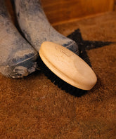 100% FSC Certified® Natural Large Muddy Shoe Cleaning Brush - Stiff Natural Bristle