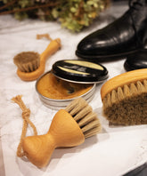 100% FSC Certified® Natural Light Shoe Polish Applicator - Soft Natural Bristle