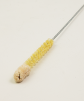 Natural Bottle & Tube Cleaning Brush – 10mm Diameter (Tampico & Cotton)