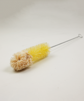 Natural Bottle & Tube Cleaning Brush – 40mm Diameter (Tampico & Cotton)