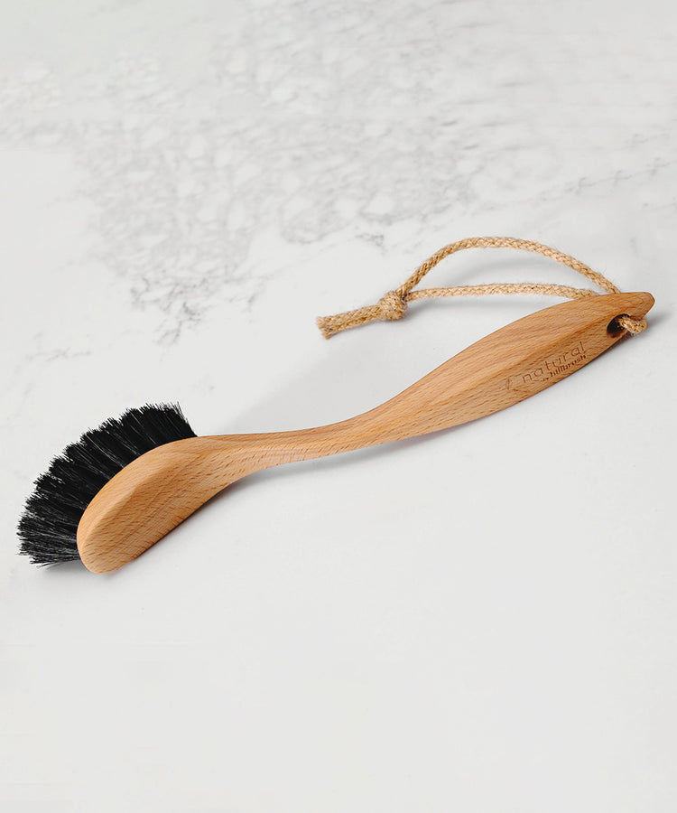 100% FSC Certified® Natural Dish Washing Brush - Soft Horsehair