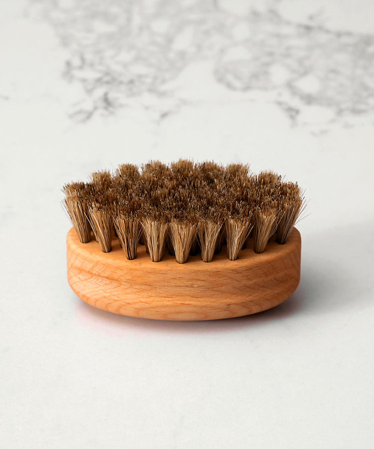 100% FSC Certified® Natural Single Fill Nail Brush - Soft Horsehair
