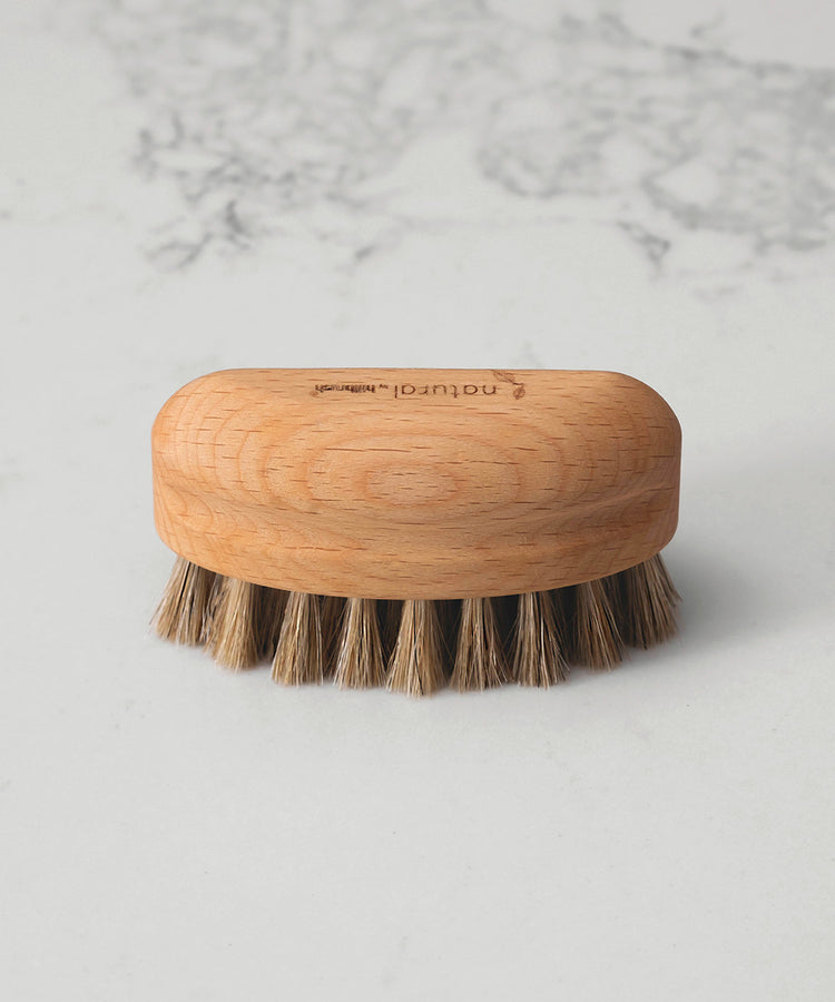 100% FSC Certified® Natural Single Fill Nail Brush - Soft Horsehair