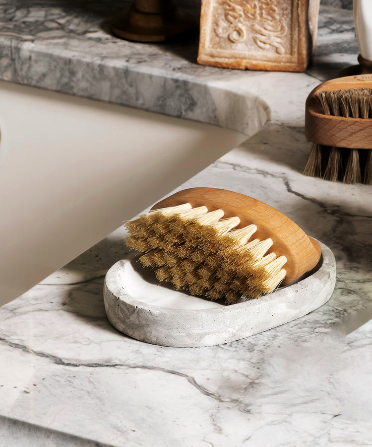 100% FSC Certified® Natural Single Fill Nail Brush - Soft Horsehair