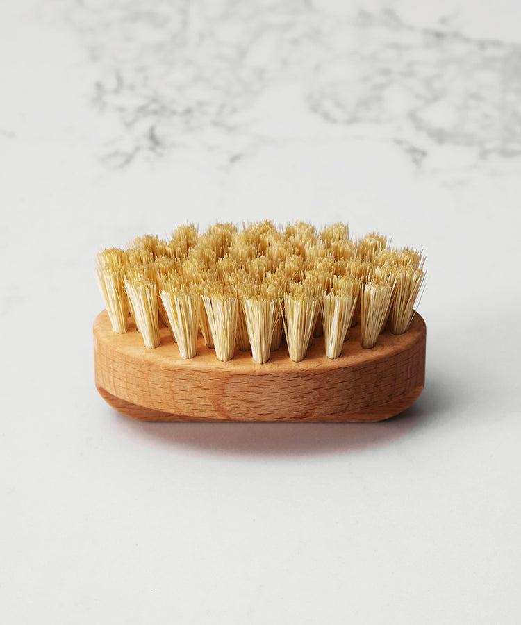 100% FSC Certified® Natural Single Fill Nail Brush - Stiff Tampico
