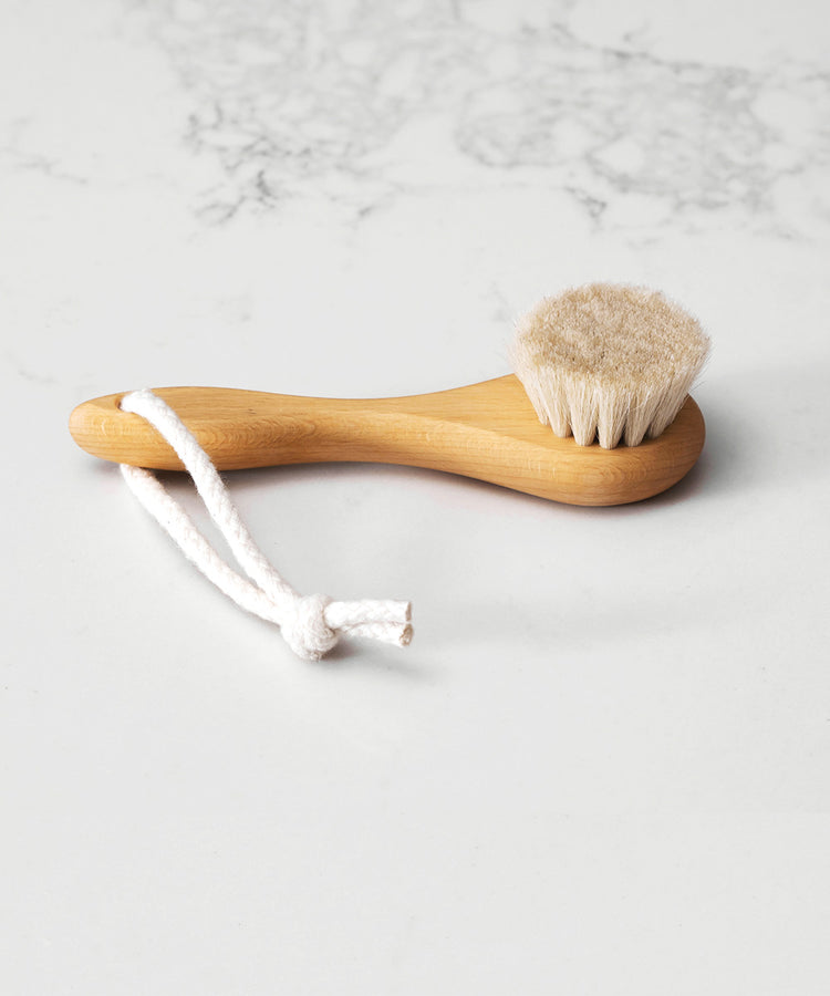 100% FSC Certified® Natural Baby Hair Brush - Extra Soft Goat Hair