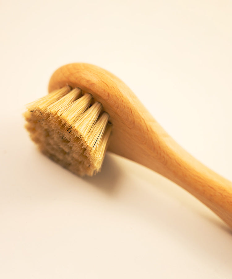 100% FSC Certified® Natural Vegetable Brush - Soft Natural Bristle