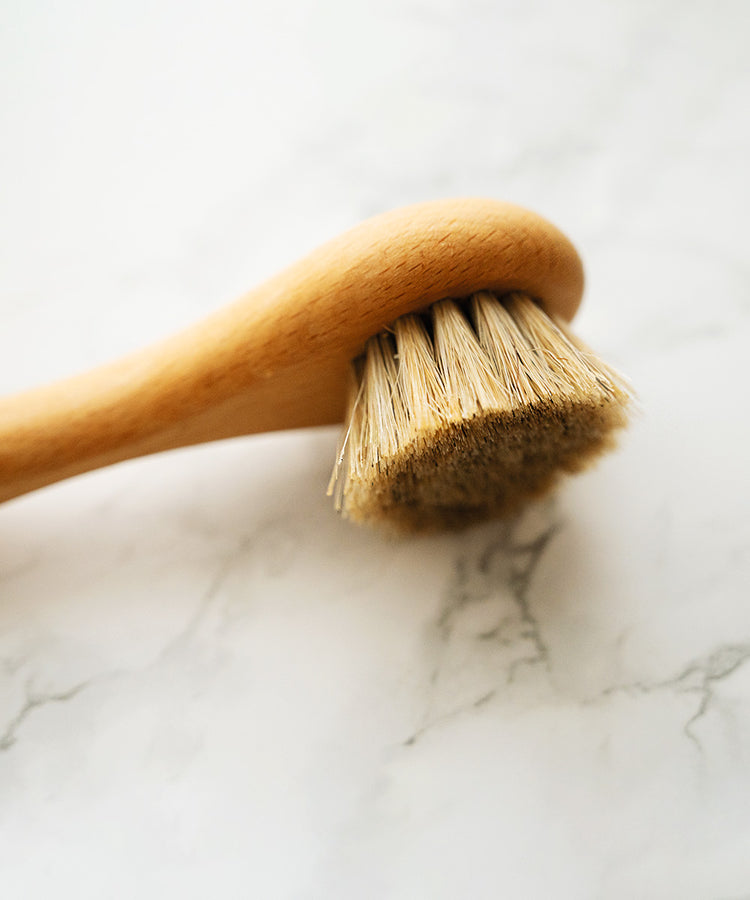 100% FSC Certified® Natural Shoe Polish & Shine Brush - Stiff Horsehair