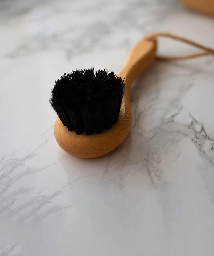 100% FSC Certified® Natural Shoe Polish & Shine Brush - Soft Horsehair