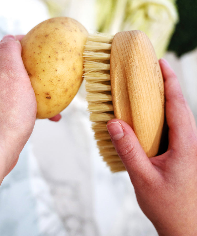 100% FSC Certified® Natural Large Vegetable Scrub - Stiff Tampico