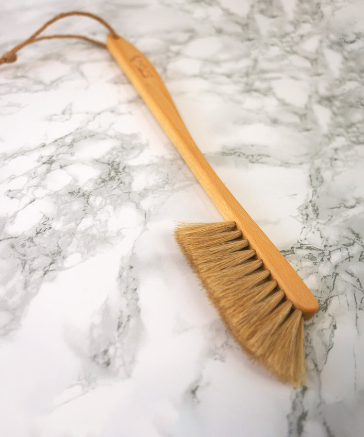 100% FSC Certified® Natural Bottle cleaning Brush - Soft Horsehair