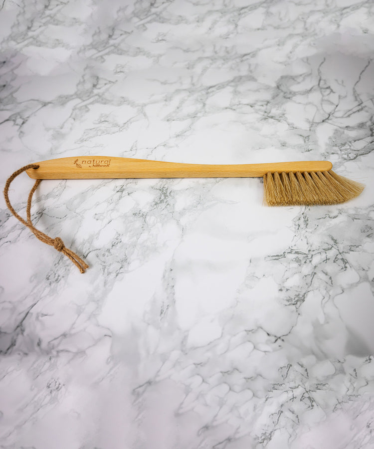 100% FSC Certified® Natural Bottle cleaning Brush - Soft Horsehair