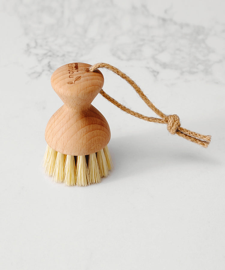 100% FSC Certified® Natural Mushroom Foragers Brush - Soft Horsehair
