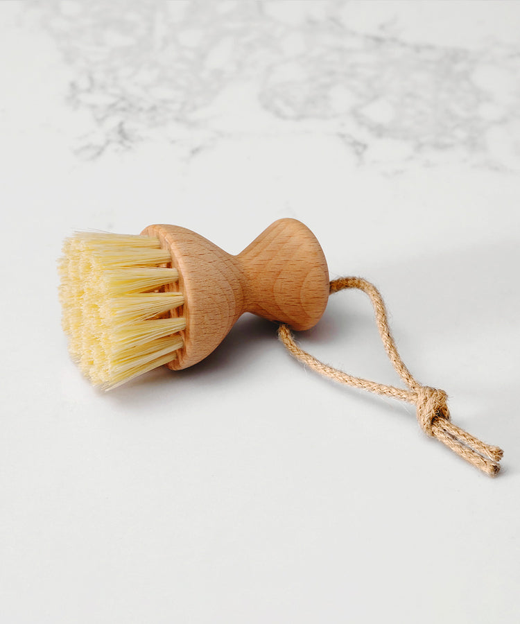 100% FSC Certified® Natural Mushroom Foragers Brush - Soft Horsehair