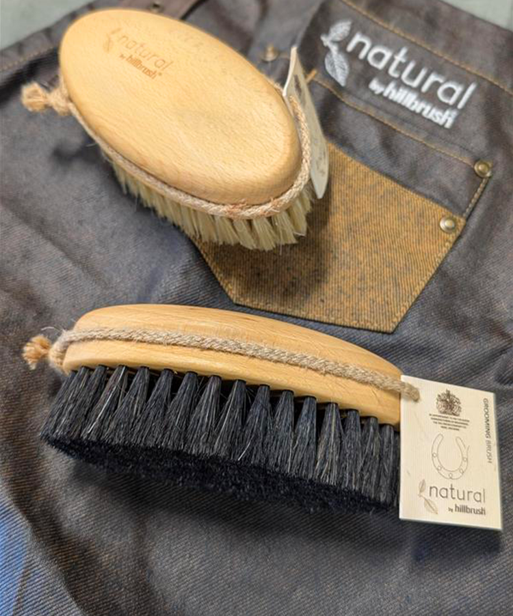 100% FSC Certified® Natural Equestrian Grooming Brush Gift Set