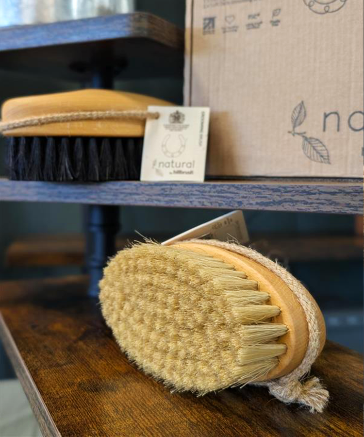 100% FSC Certified® Natural Equestrian Grooming Brush Gift Set
