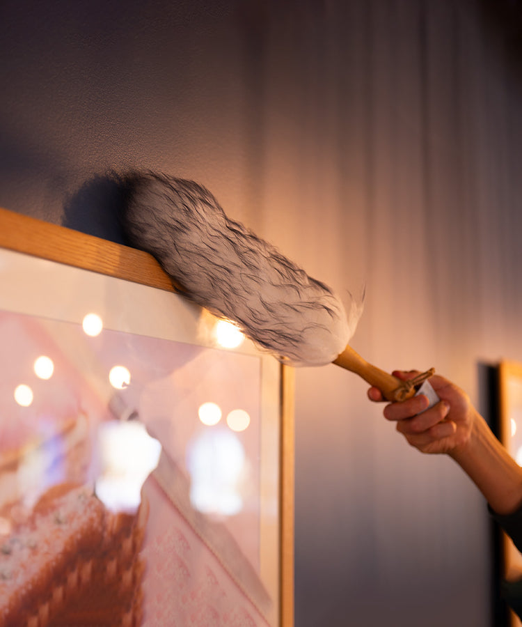 100% FSC Certified® Natural Electrostatic Lambswool Duster