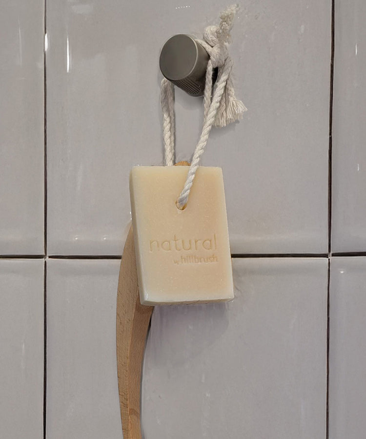 Natural Eucalyptus, Lemon & Mint Soap on a Rope (100g)