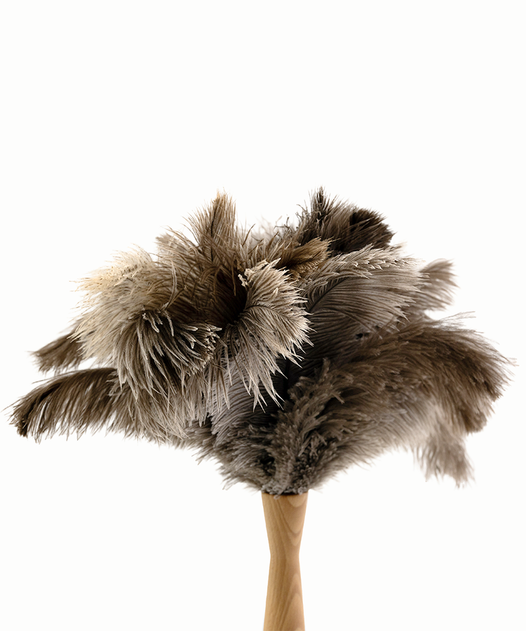 100% FSC Certified® Natural Electrostatic Ostrich Feather Duster